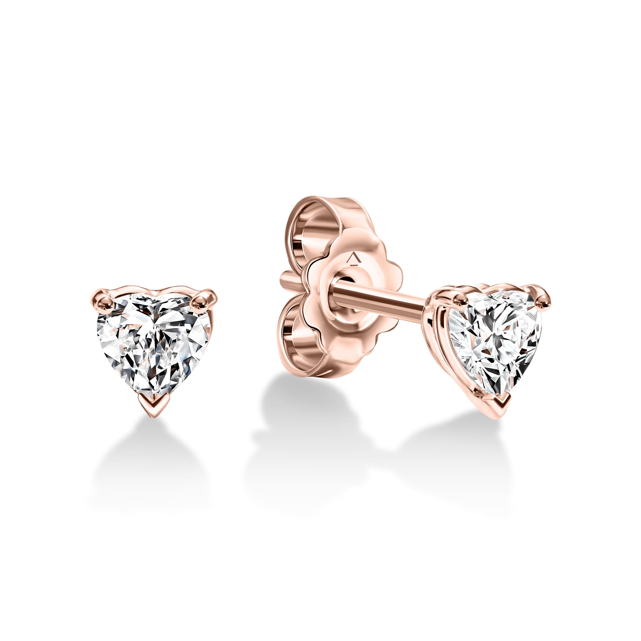 NOA'S HEART | Earrings White Gold