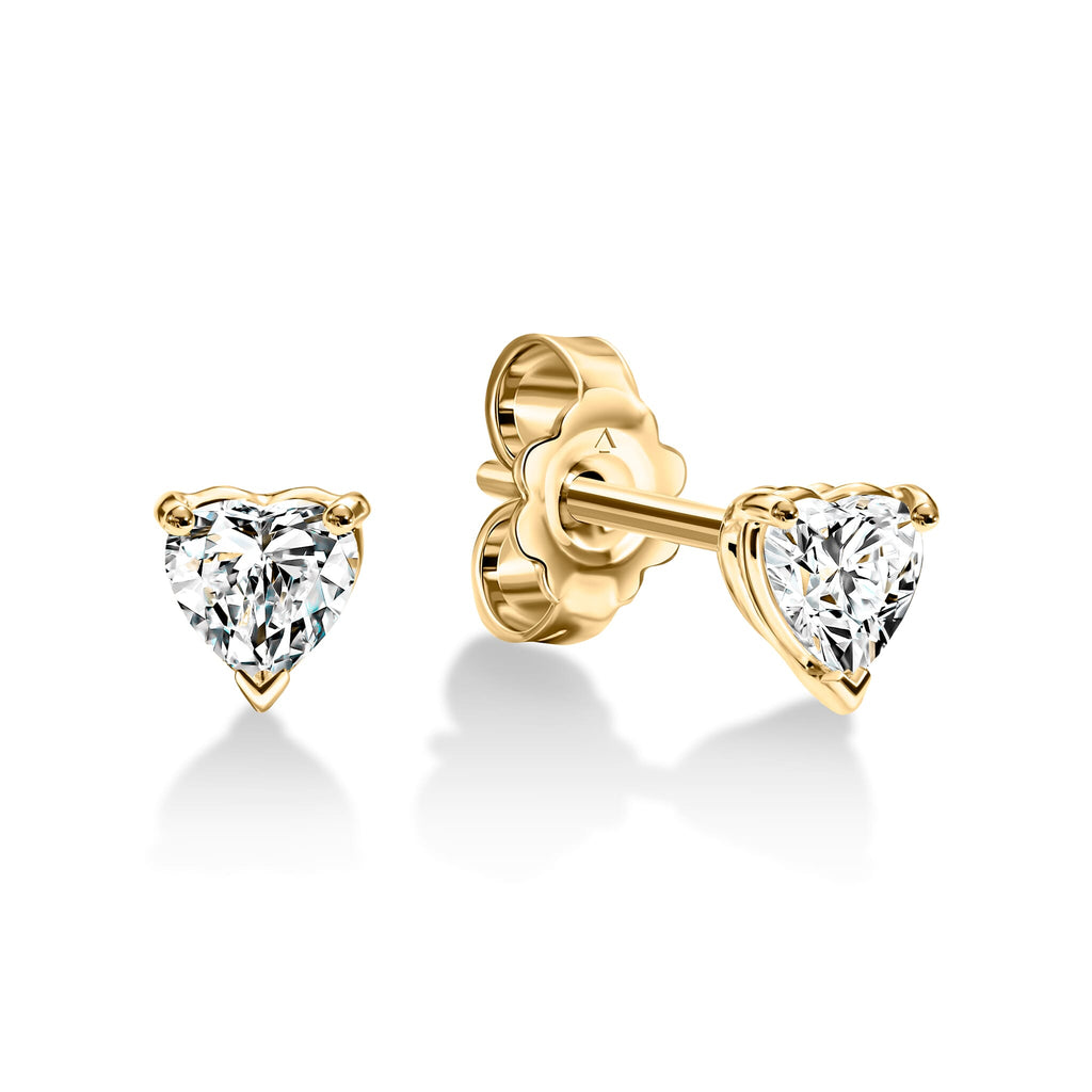 NOA'S HEART | Earrings White Gold