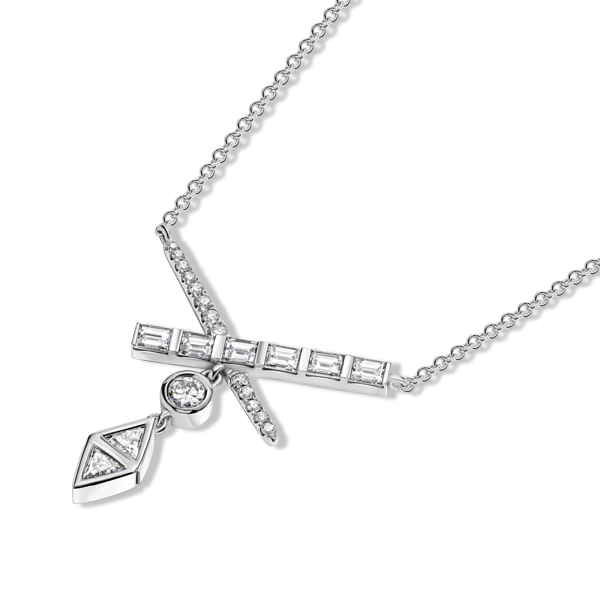 TALOR | Pendant White Gold