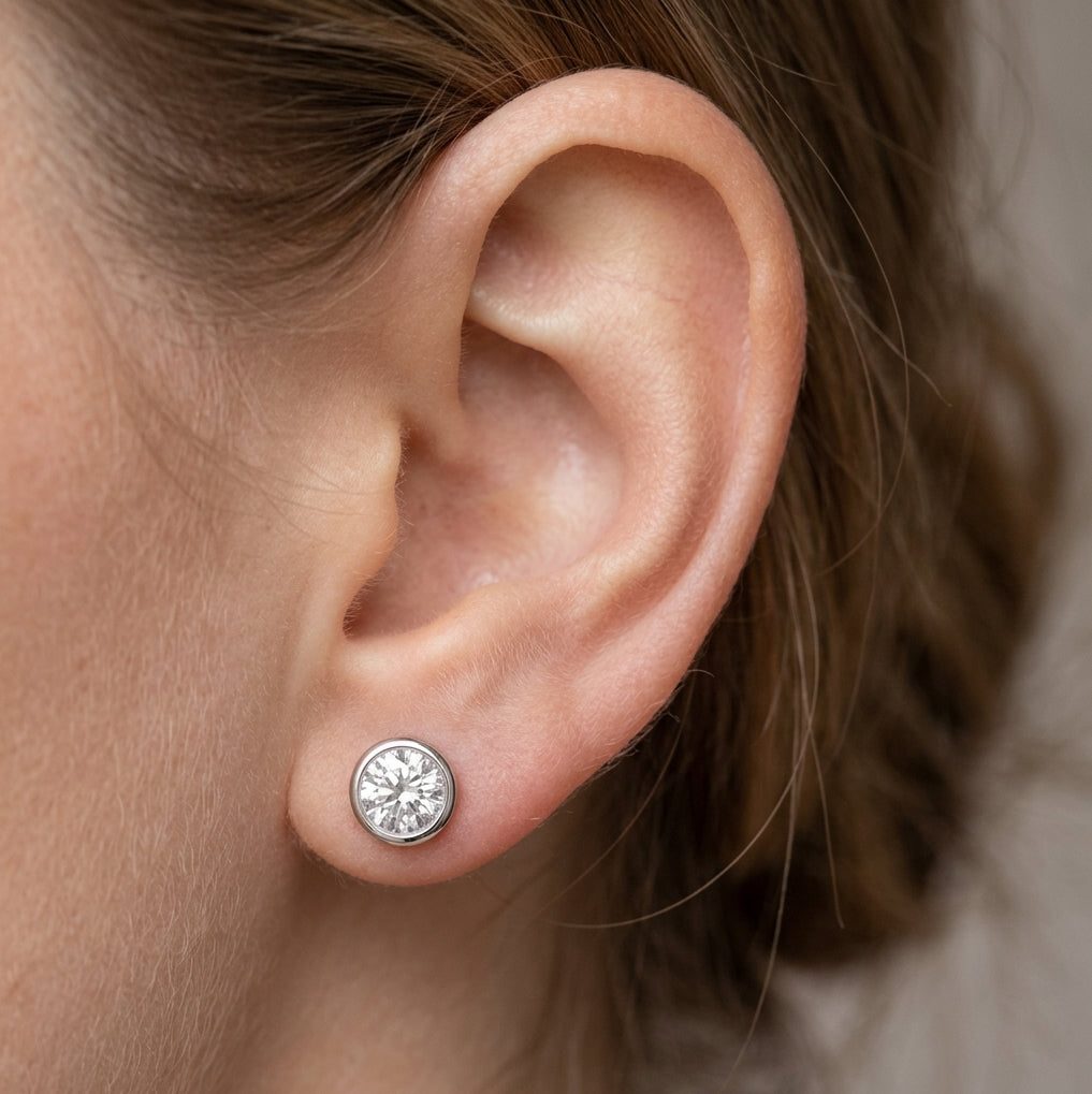 ARIEL | Natural Diamonds Stud Earrings