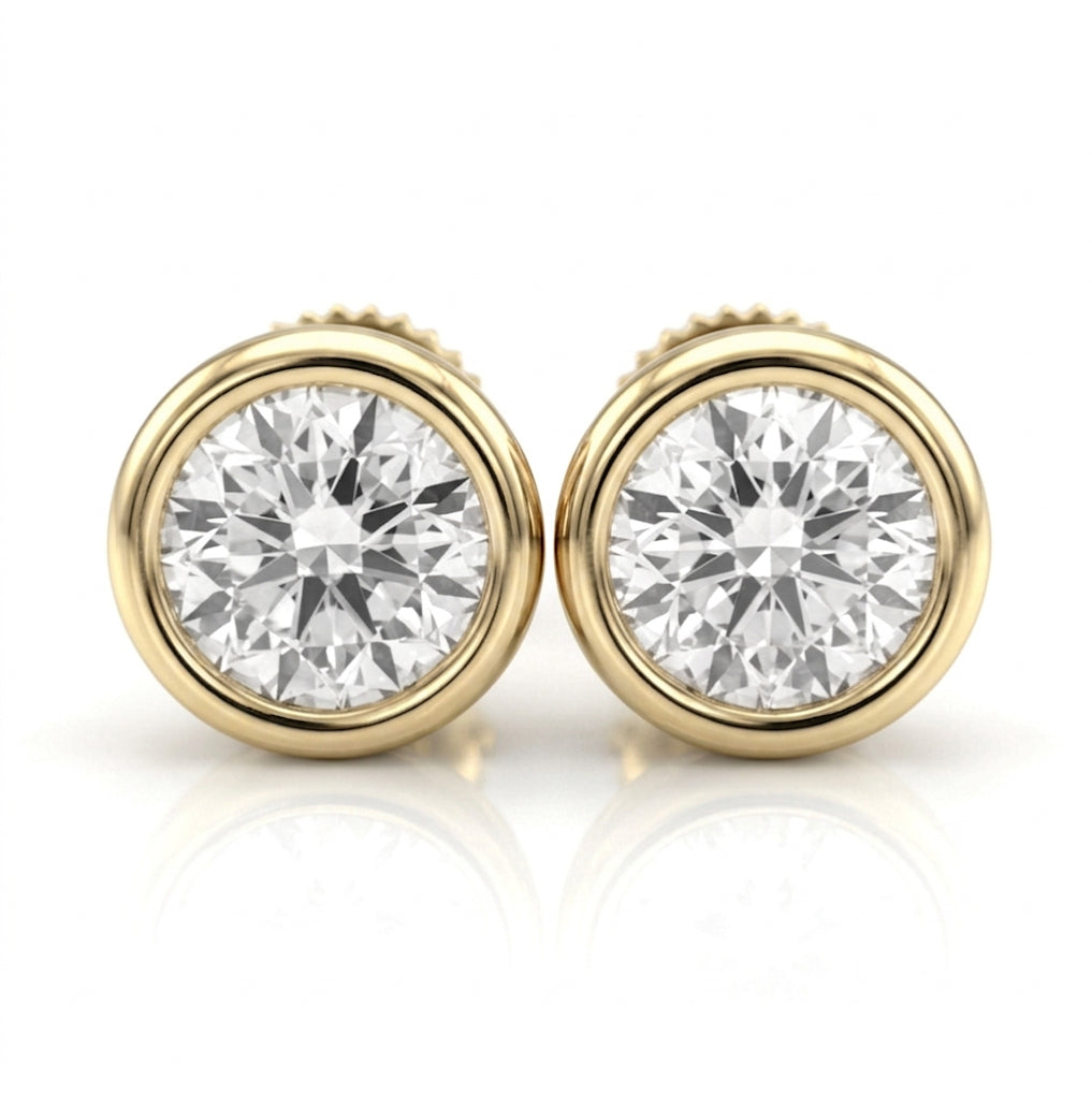 ARIEL | Natural Diamonds Stud Earrings