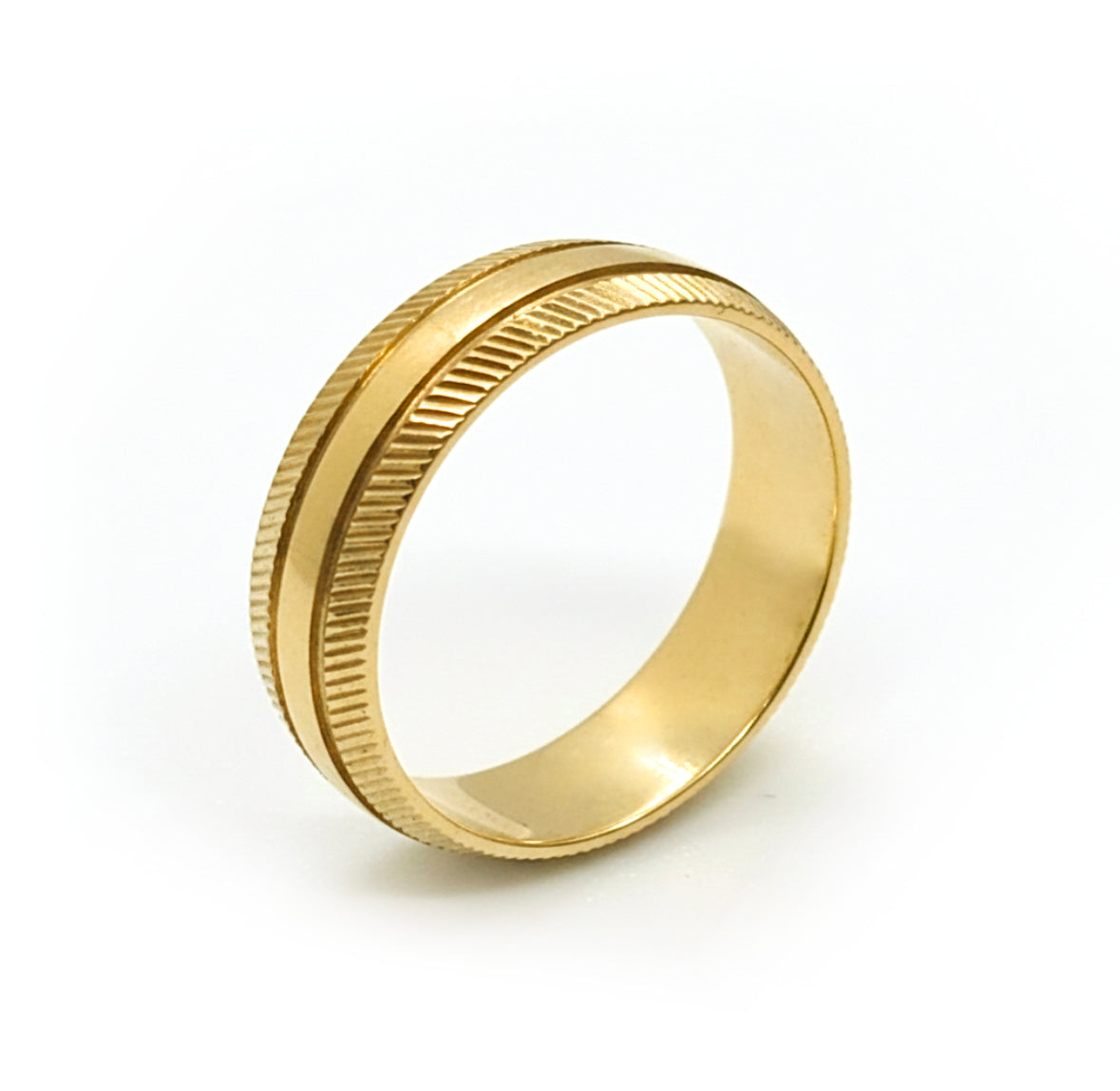 FOREVER | Gold Wedding Ring