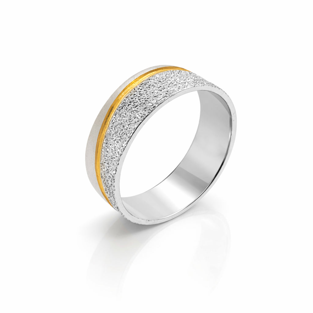 LIFE | Ring White & Yellow Gold