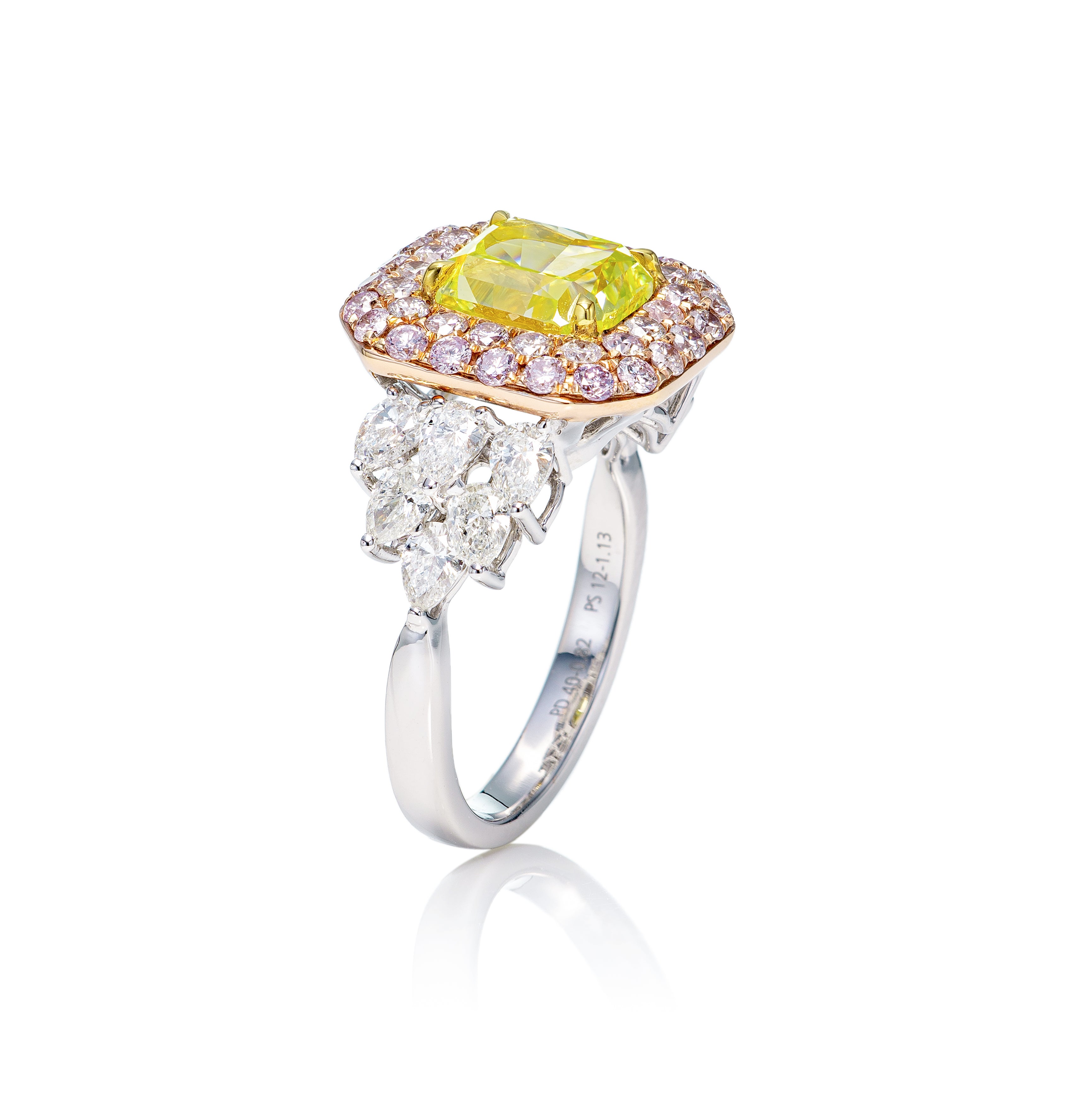 THE EXOTIC RING | טבעת יהלומים טבעיים