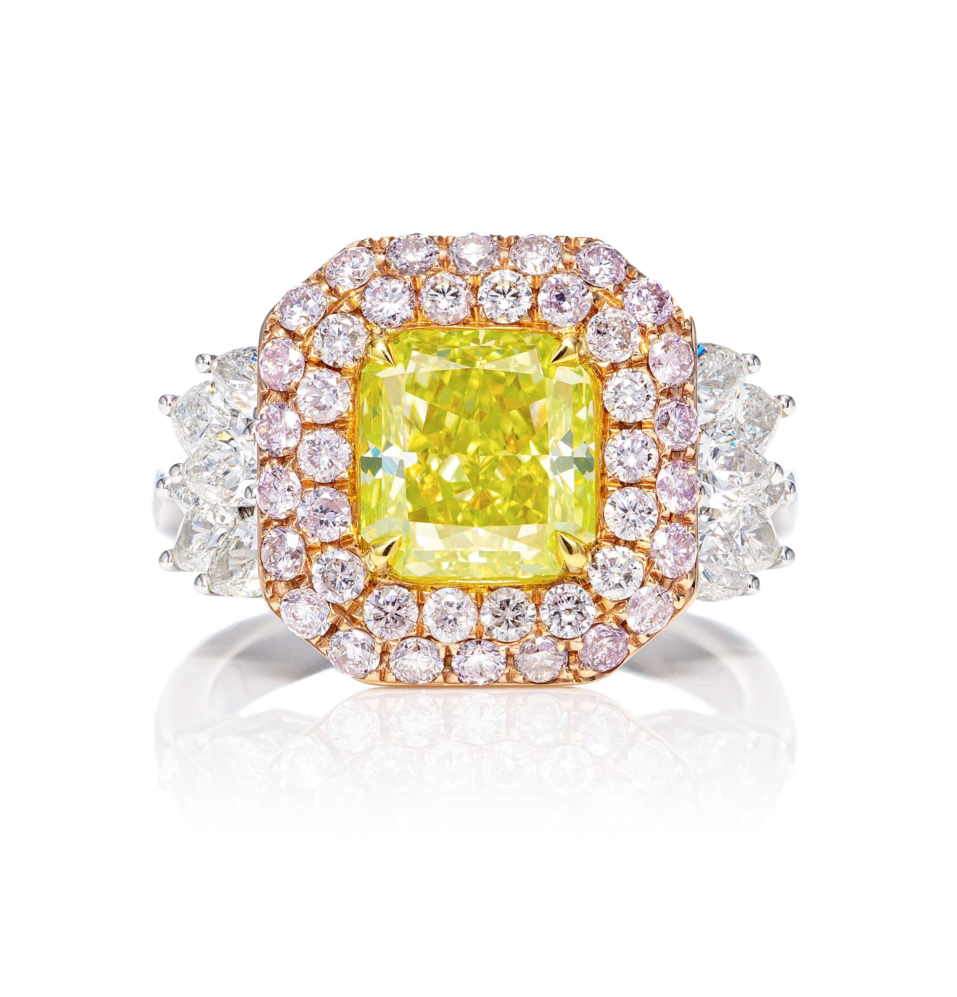 THE EXOTIC RING | טבעת יהלומים טבעיים