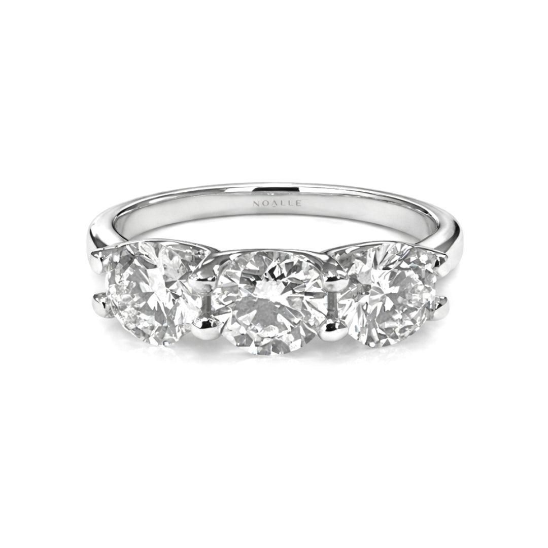 3 Stones Fire | 3 Diamonds Ring