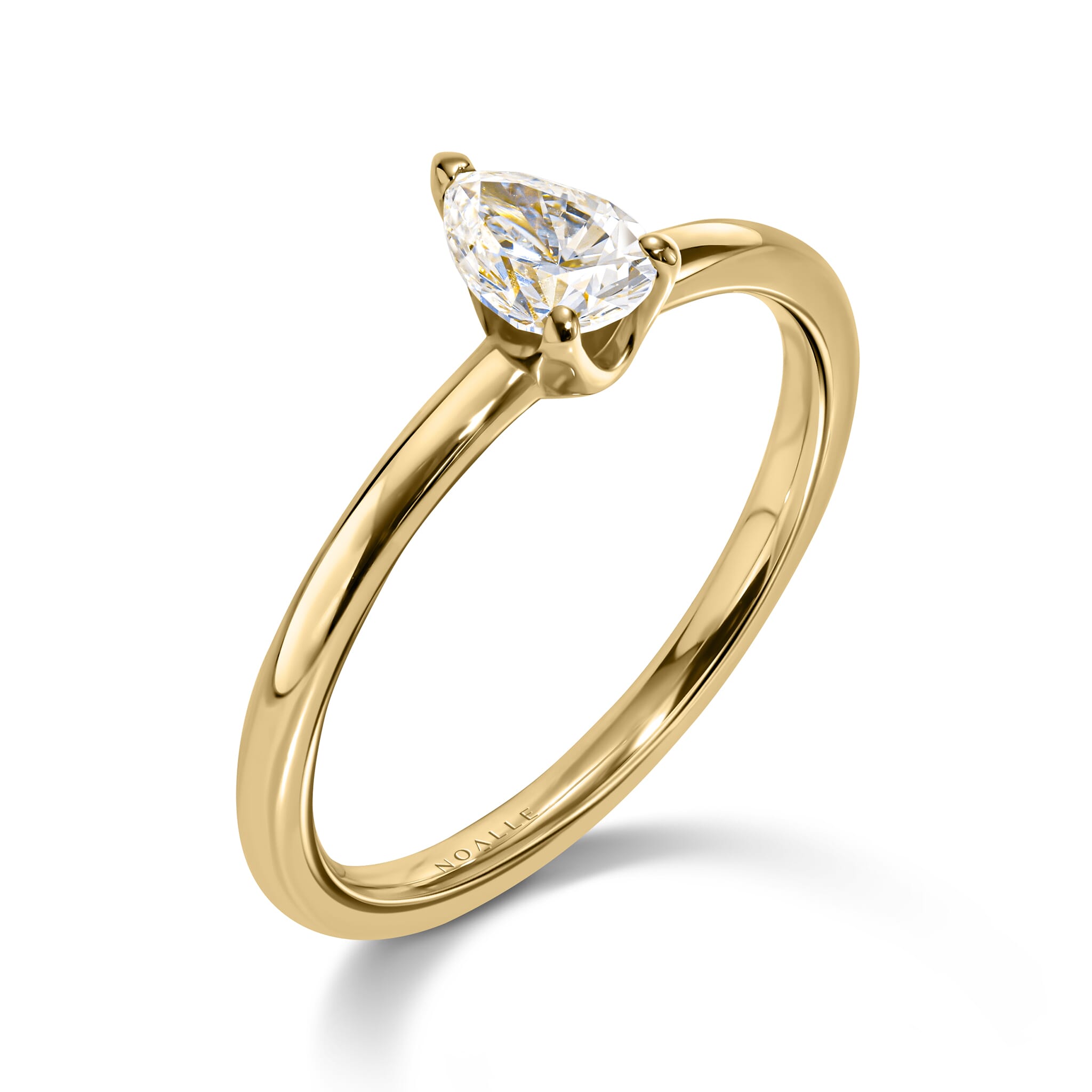 AURORA DROP | Ring White Gold