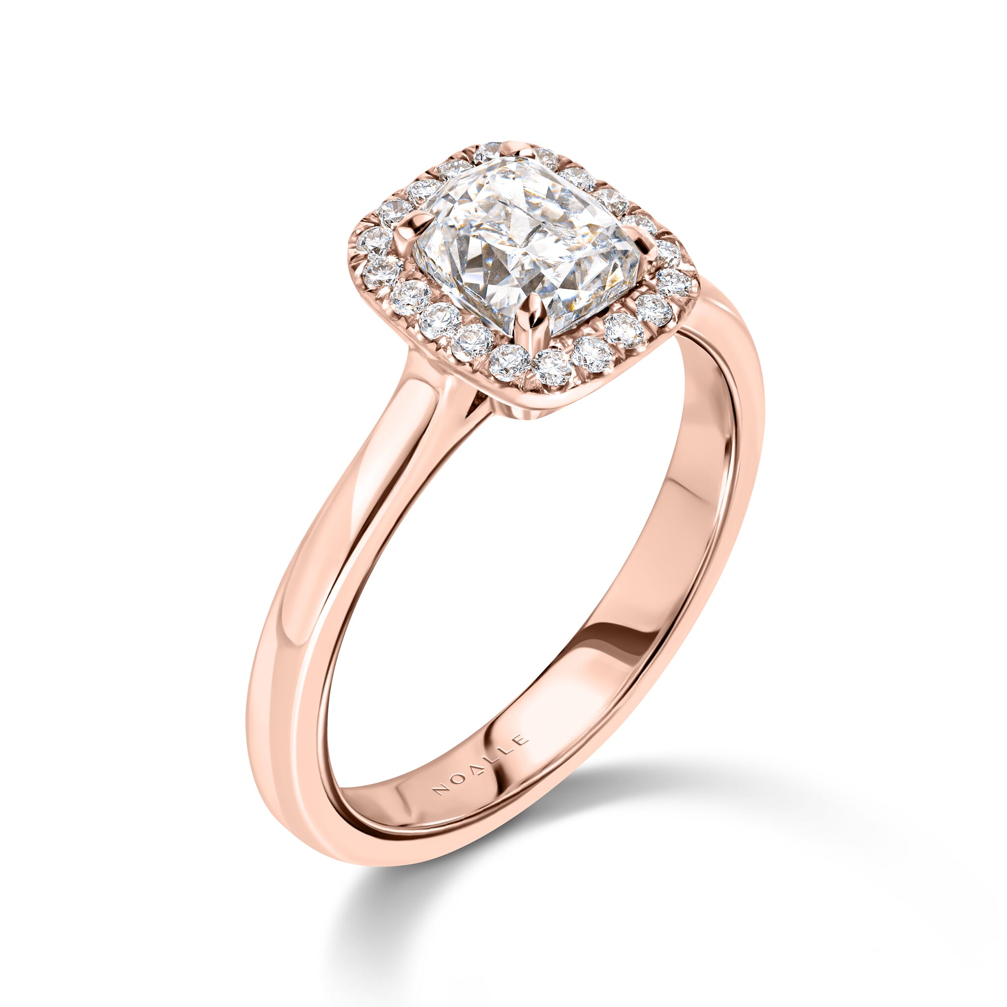 EVELINE HALO | Ring White Gold