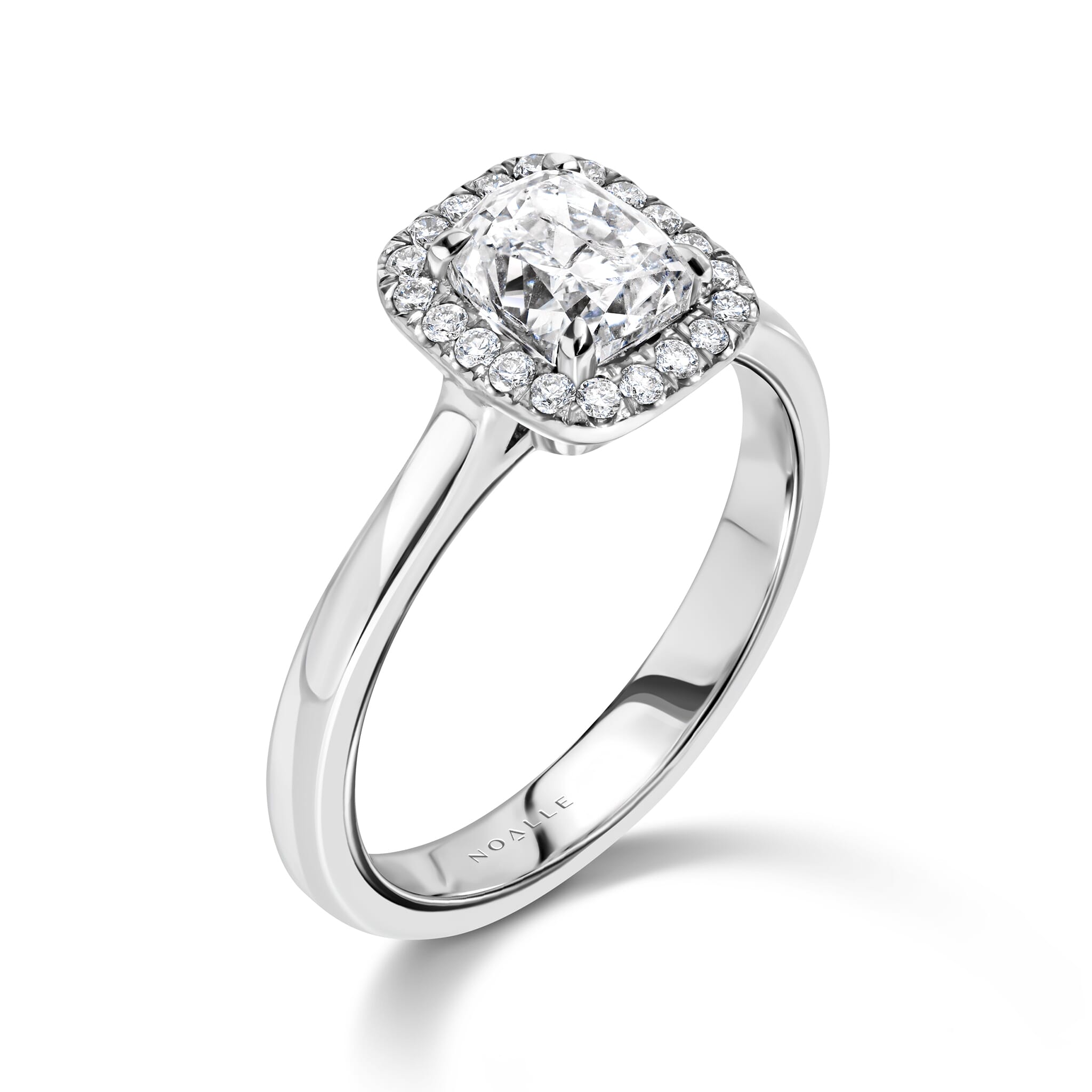 EVELINE HALO | Ring White Gold