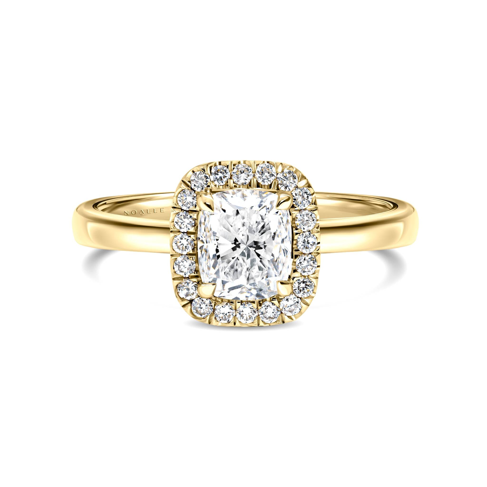 EVELINE HALO | Ring White Gold