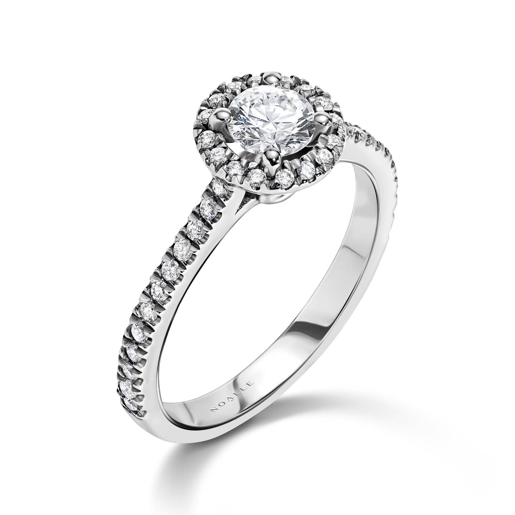 CELESTE HALO | Ring White Gold