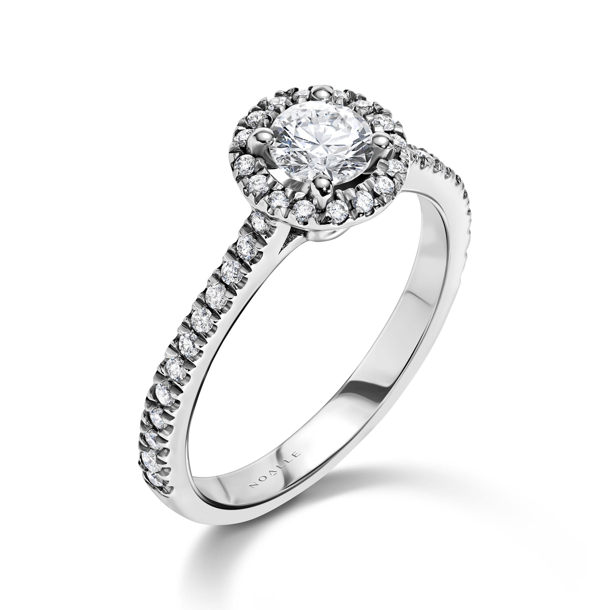 CELESTE HALO | Ring White Gold
