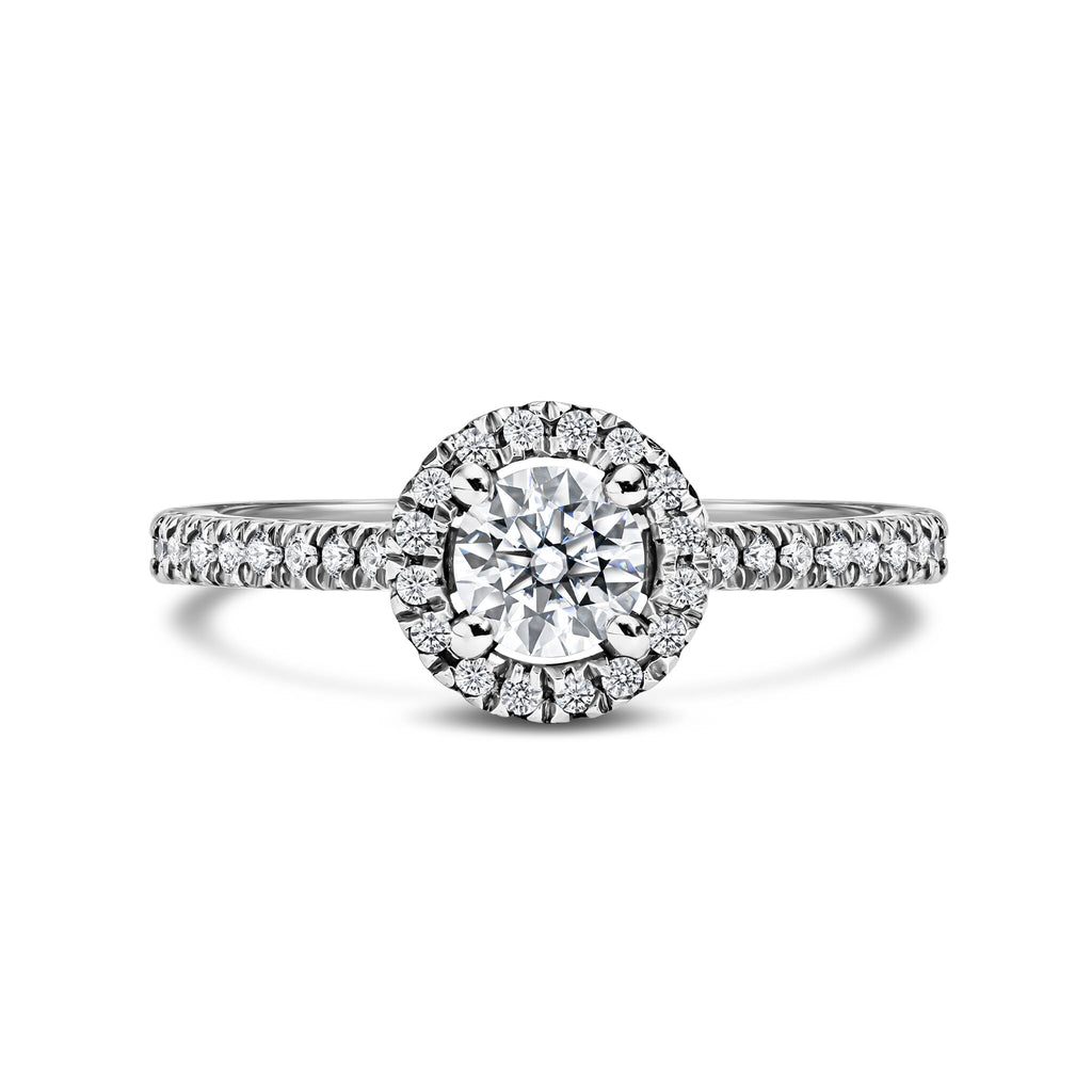 CELESTE HALO | Ring White Gold