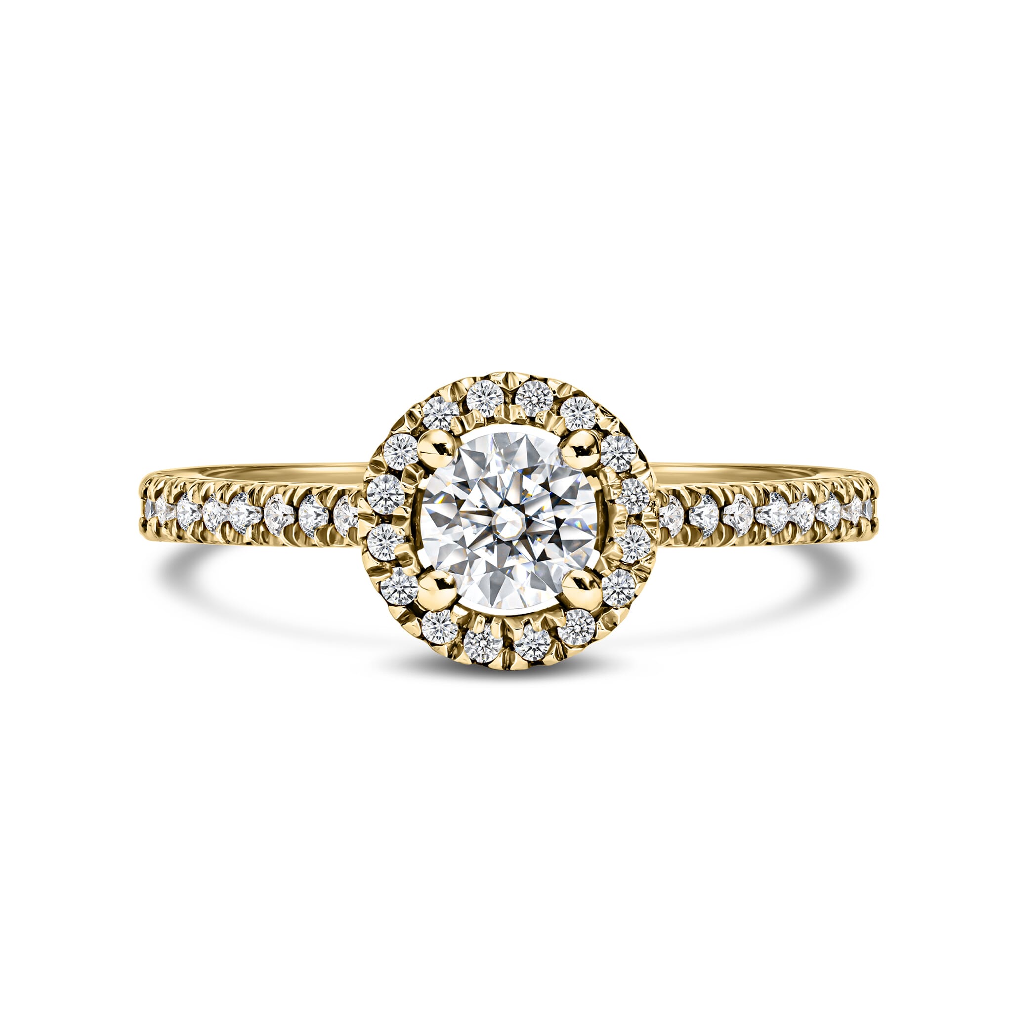 CELESTE HALO | Ring White Gold