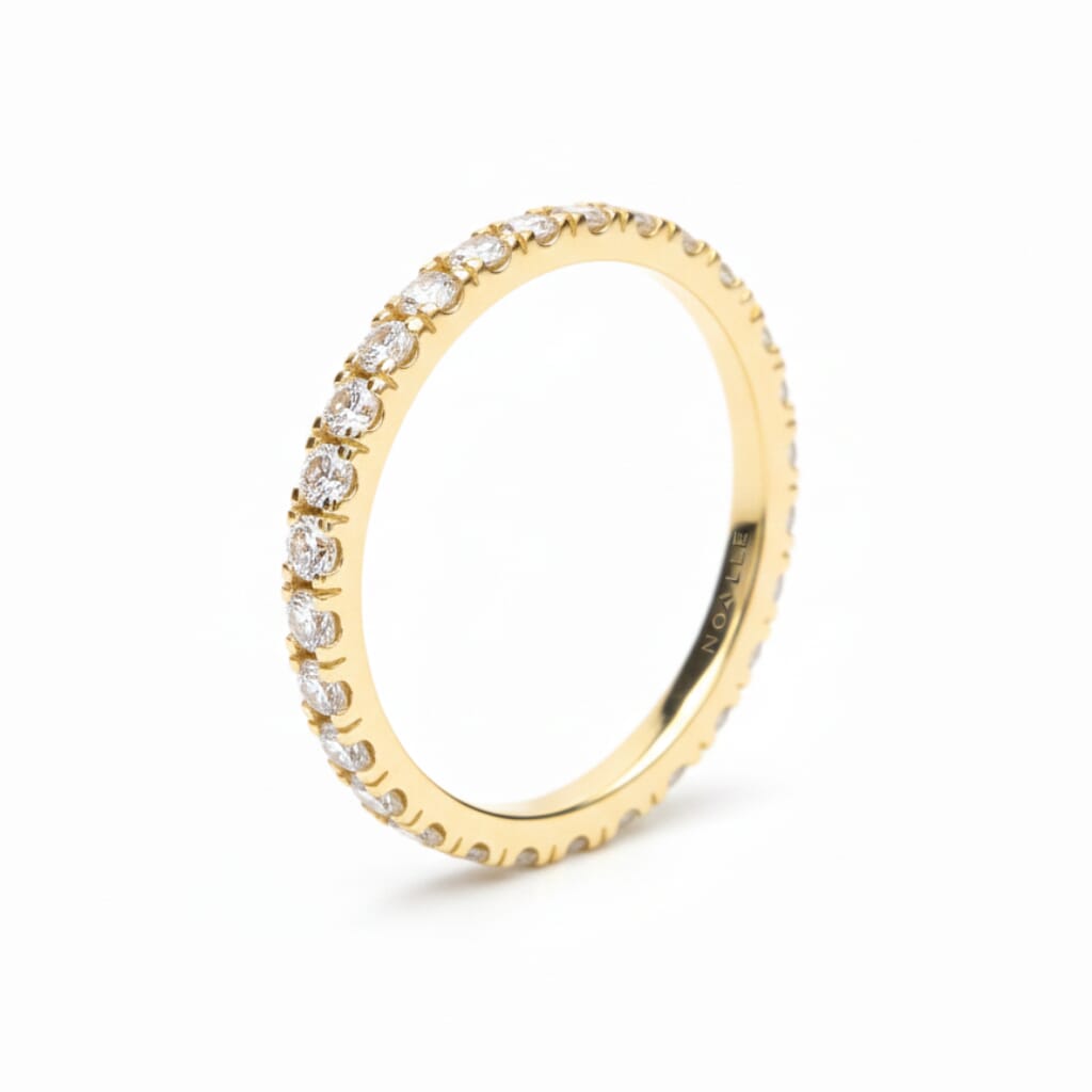 INFINITY BAND | Ring White Gold