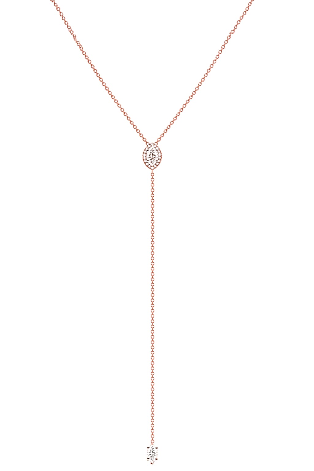 THE LEGACY DROP | Necklace White Gold