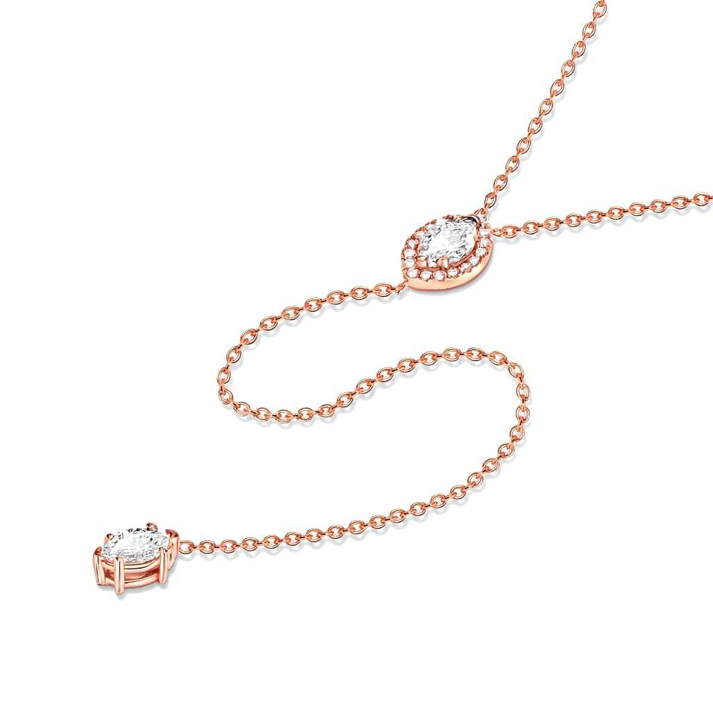 THE LEGACY DROP | Necklace White Gold