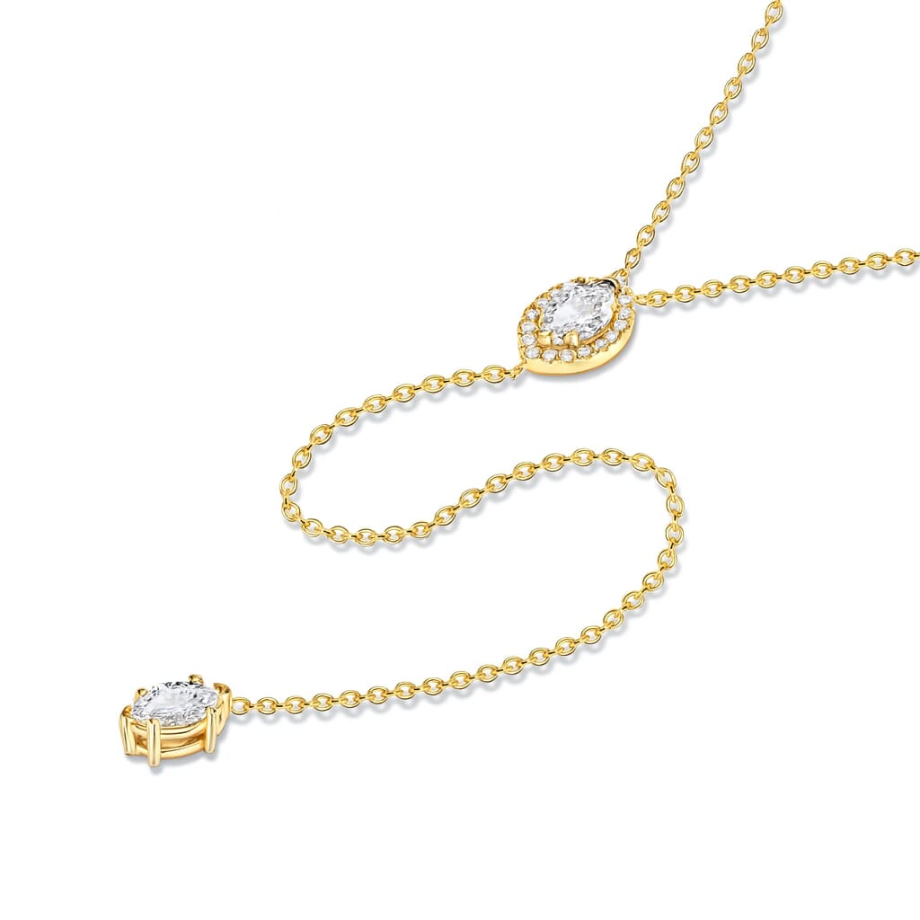 THE LEGACY DROP | Necklace White Gold