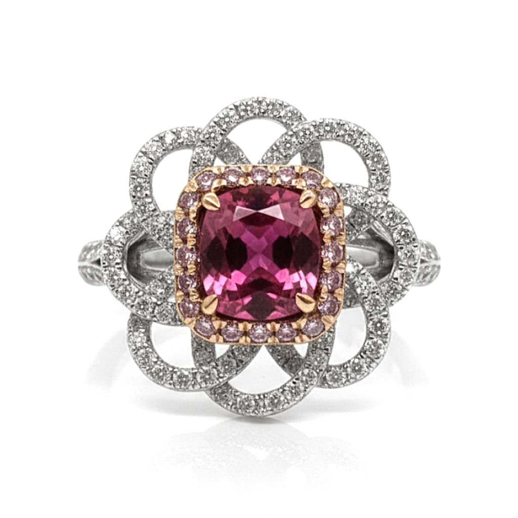 ROSE BLOOM RING | Ring White Gold