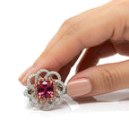 ROSE BLOOM RING | טבעת אבן חן ויהלומים טבעיים