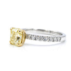  ROYAL SUN RING | טבעת יהלום טבעי צהוב