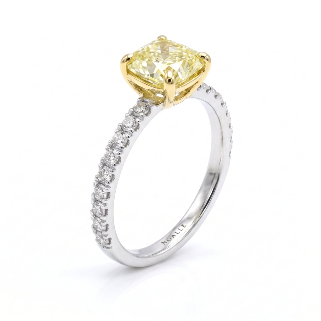  ROYAL SUN RING | טבעת יהלום טבעי צהוב