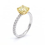  ROYAL SUN RING | טבעת יהלום טבעי צהוב
