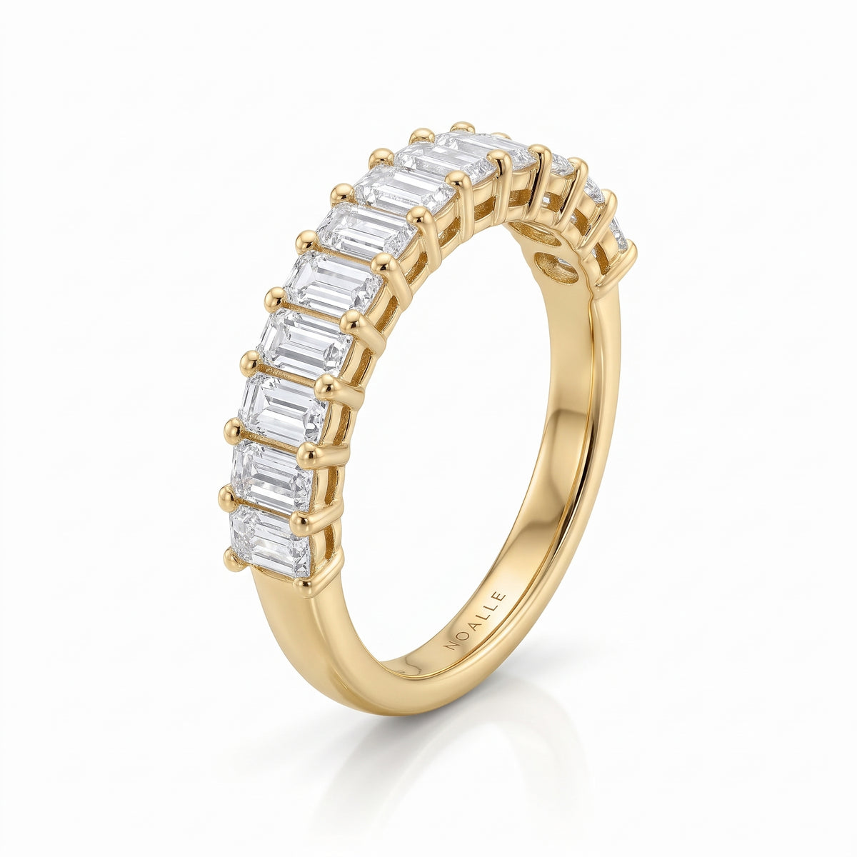 PARIS | Semi Eternity Baguette Diamonds Ring