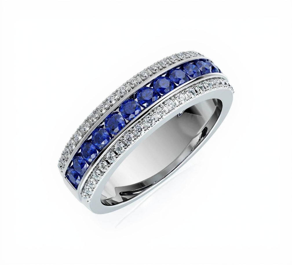 ROYAL SAPPHIRE | Ring White Gold
