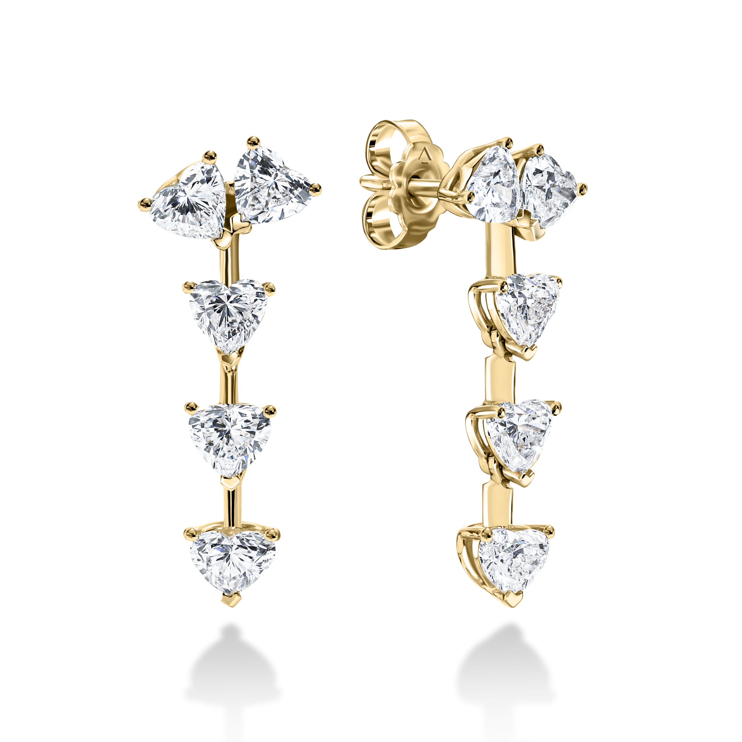 THE NOA'S FLOW | Earrings White Gold