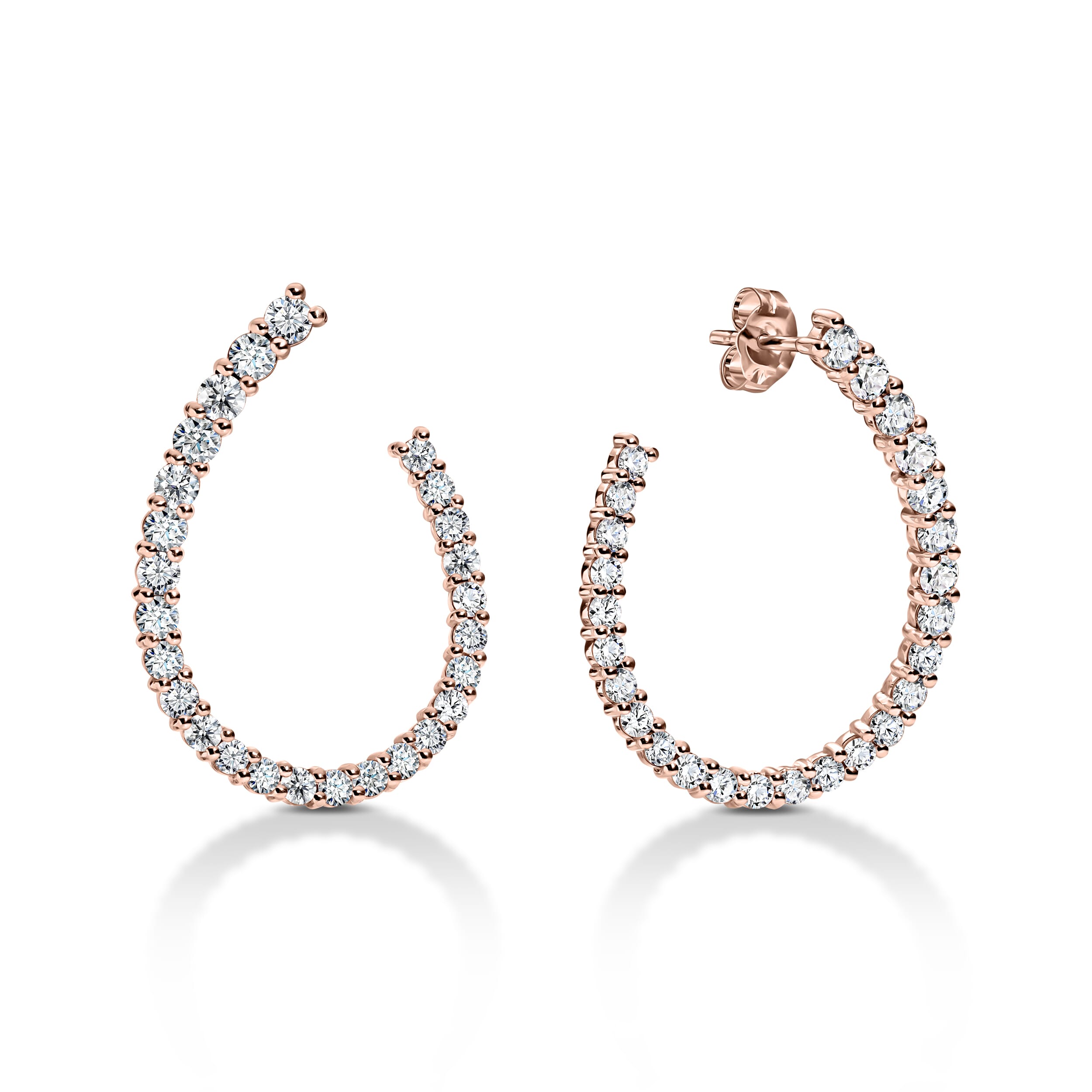 NOGA EARRINGS | Earrings White Gold