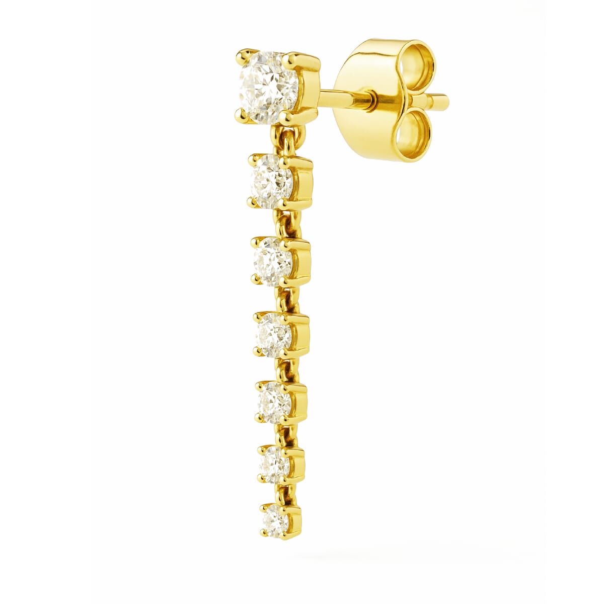 GRACE LINE | Earrings White Gold