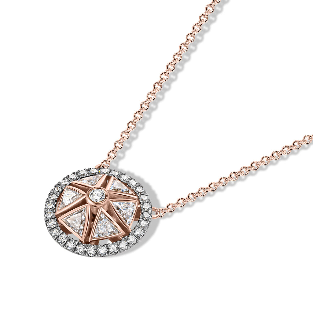 NOARA NECKLACE | Pendant White Gold