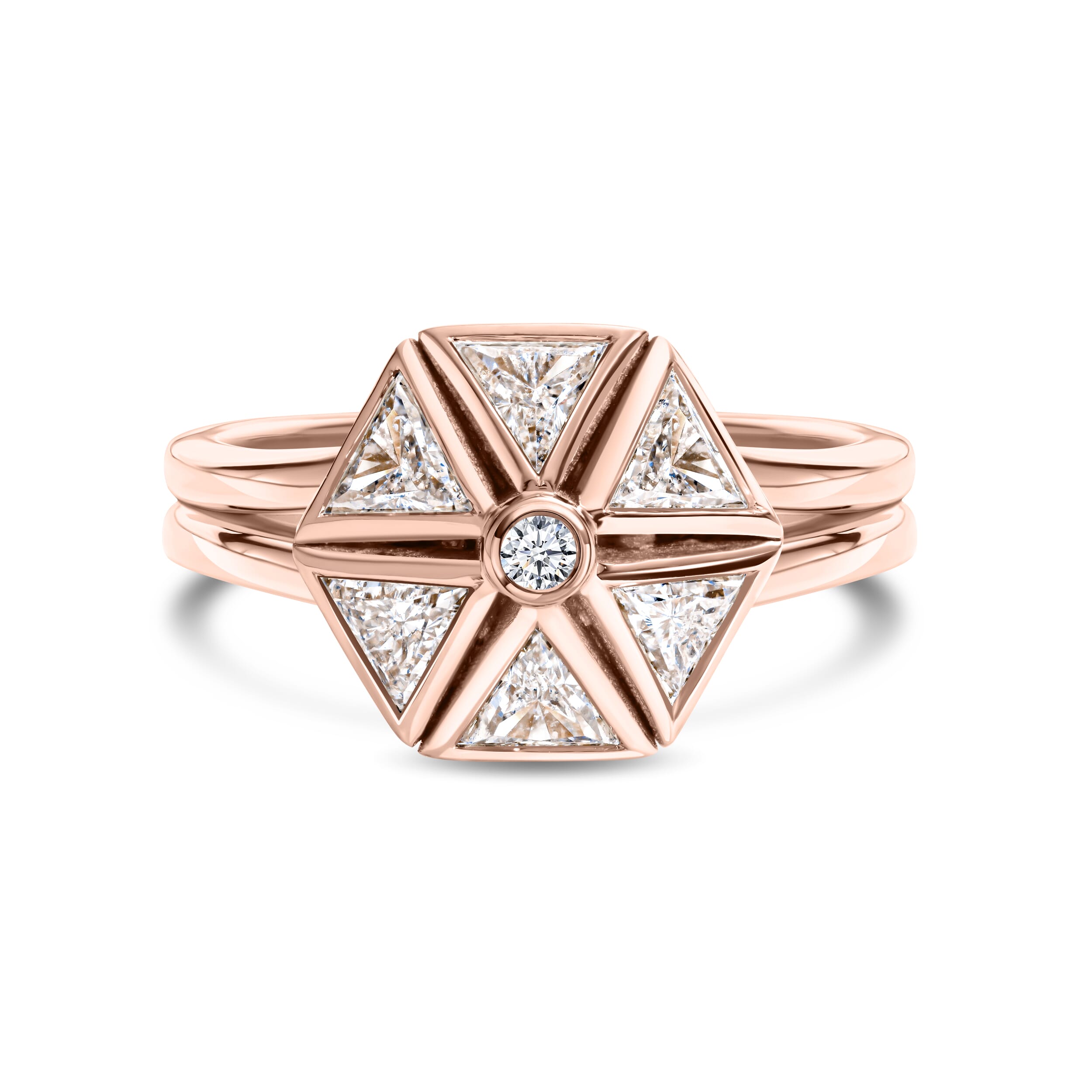 NOARA RING | Solitaire White Gold