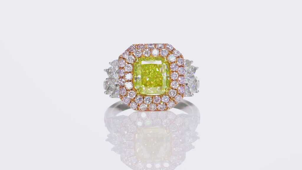 THE EXOTIC RING | טבעת יהלומים טבעיים