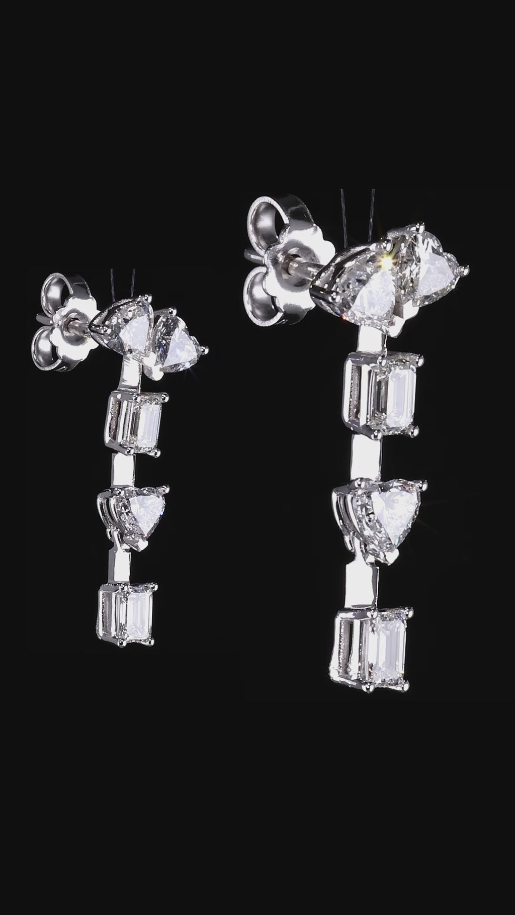 AURORA FLOW | Natural Diamonds Earrings